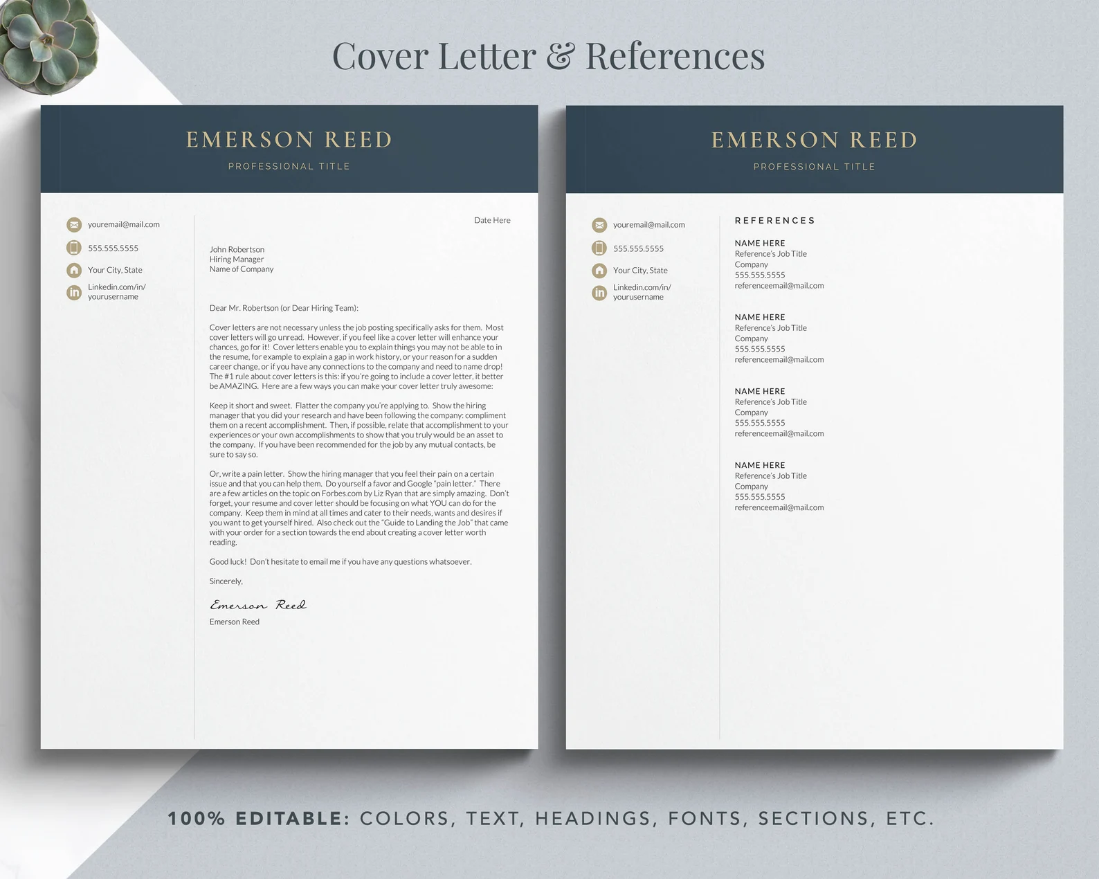 Technical ATS Resume - View 3
