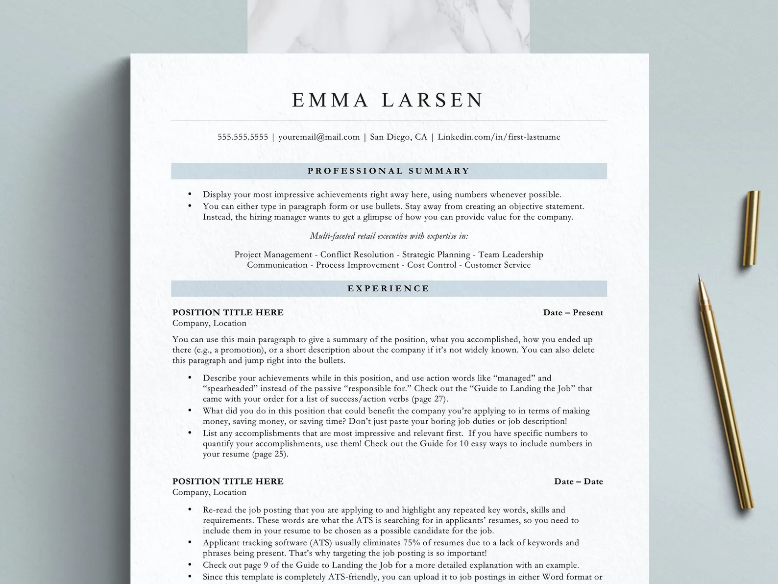 Business ATS Resume image