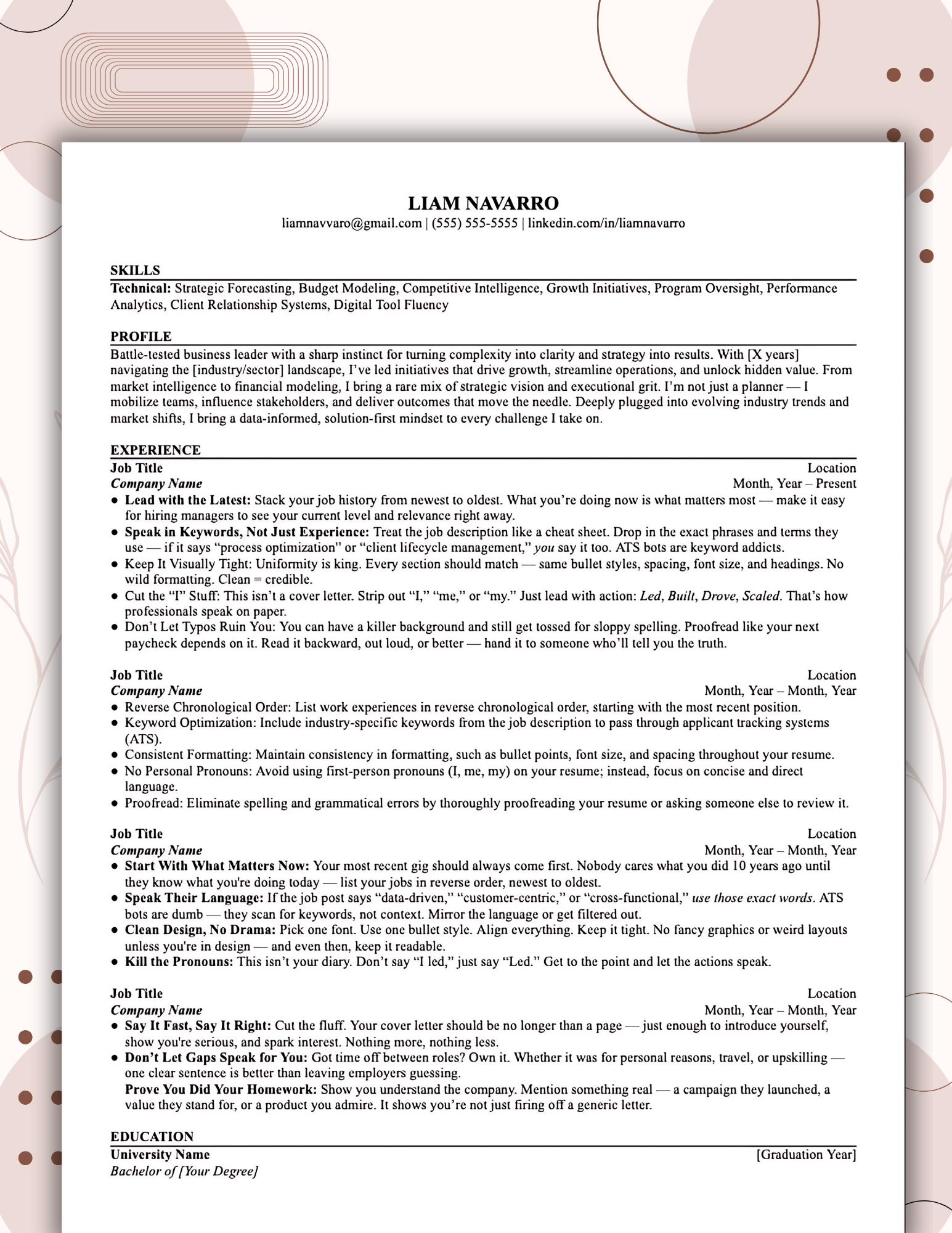 Engineering Resume 97% ATS Score image